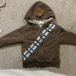 Chewbacca zip up hoodie